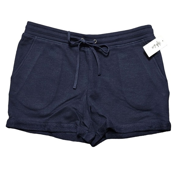 Style & Co Tie Shorts Industrial Blue M - Picture 1 of 3